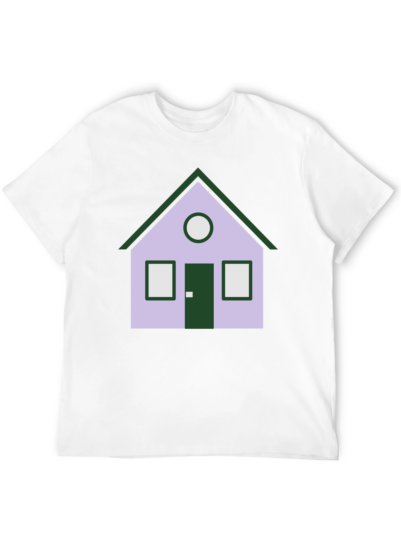 Black House Graphic Tee - Unique Design, Black view 12