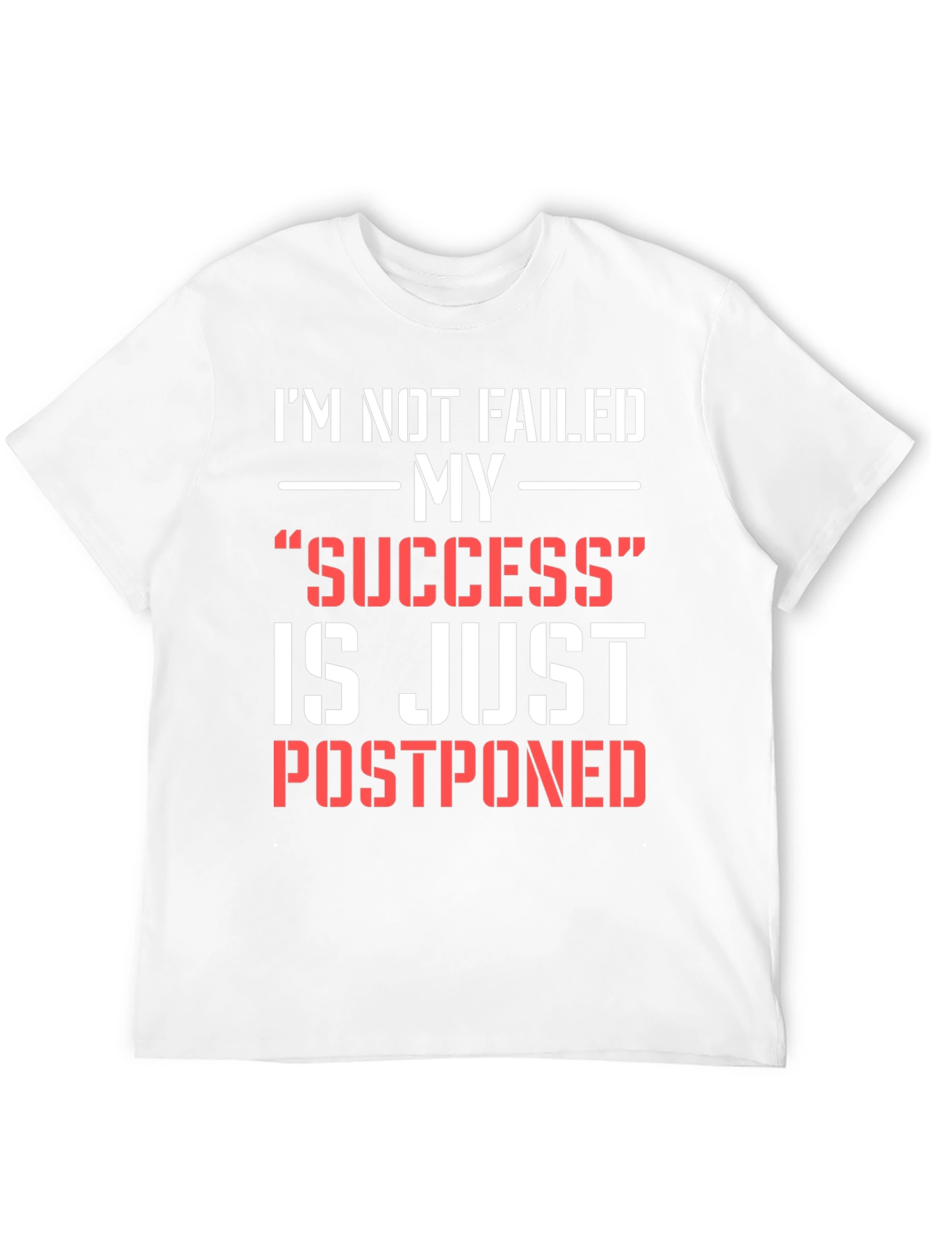 Black I'm Not Failed Black Graphic Tee view 12