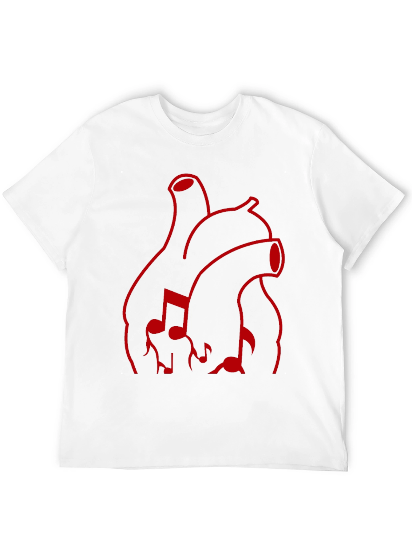 Black Musical Heartbeat Graphic Tee view 12