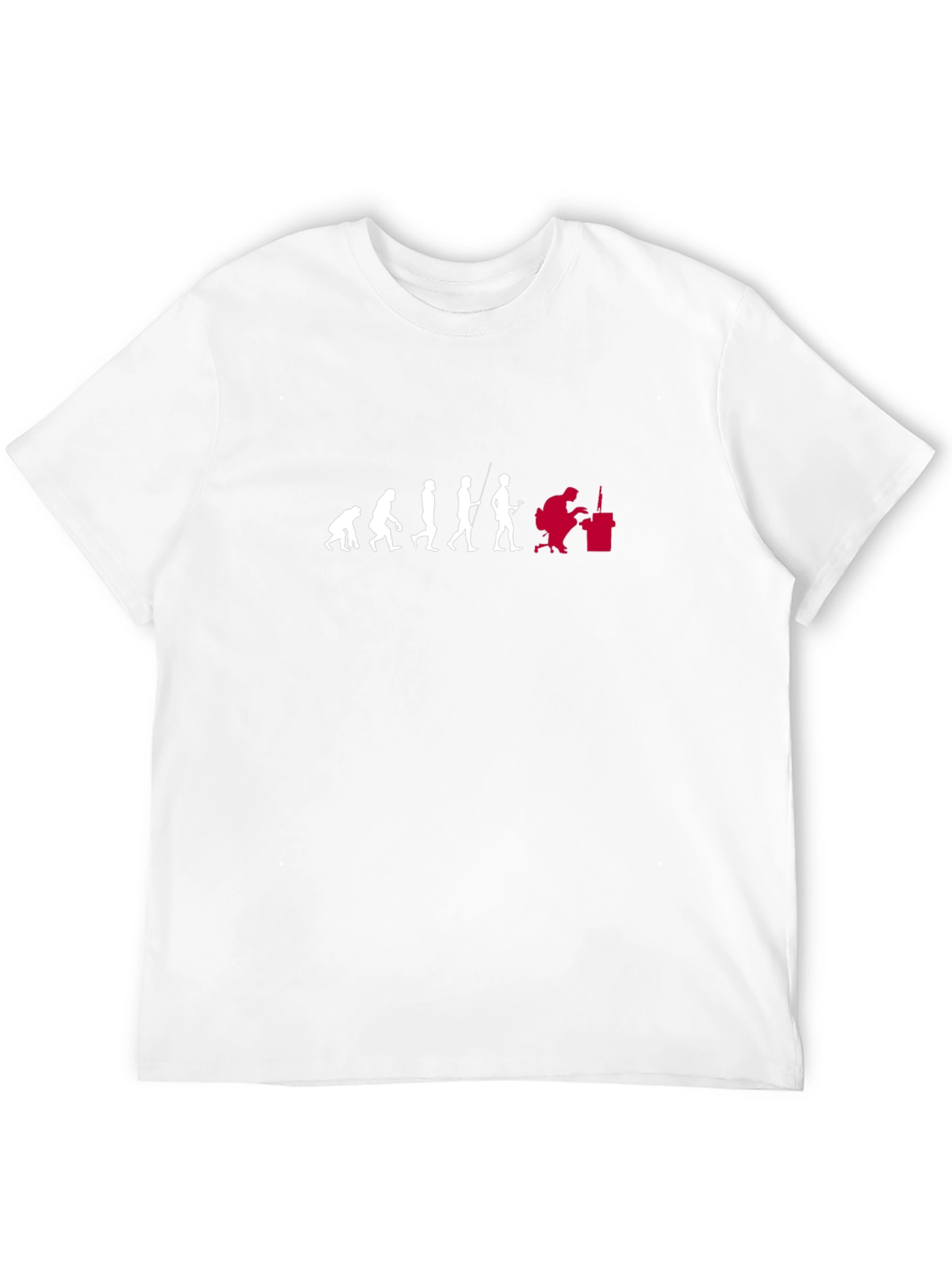 Black Evolution of Blacksmithing Graphic Tee view 12