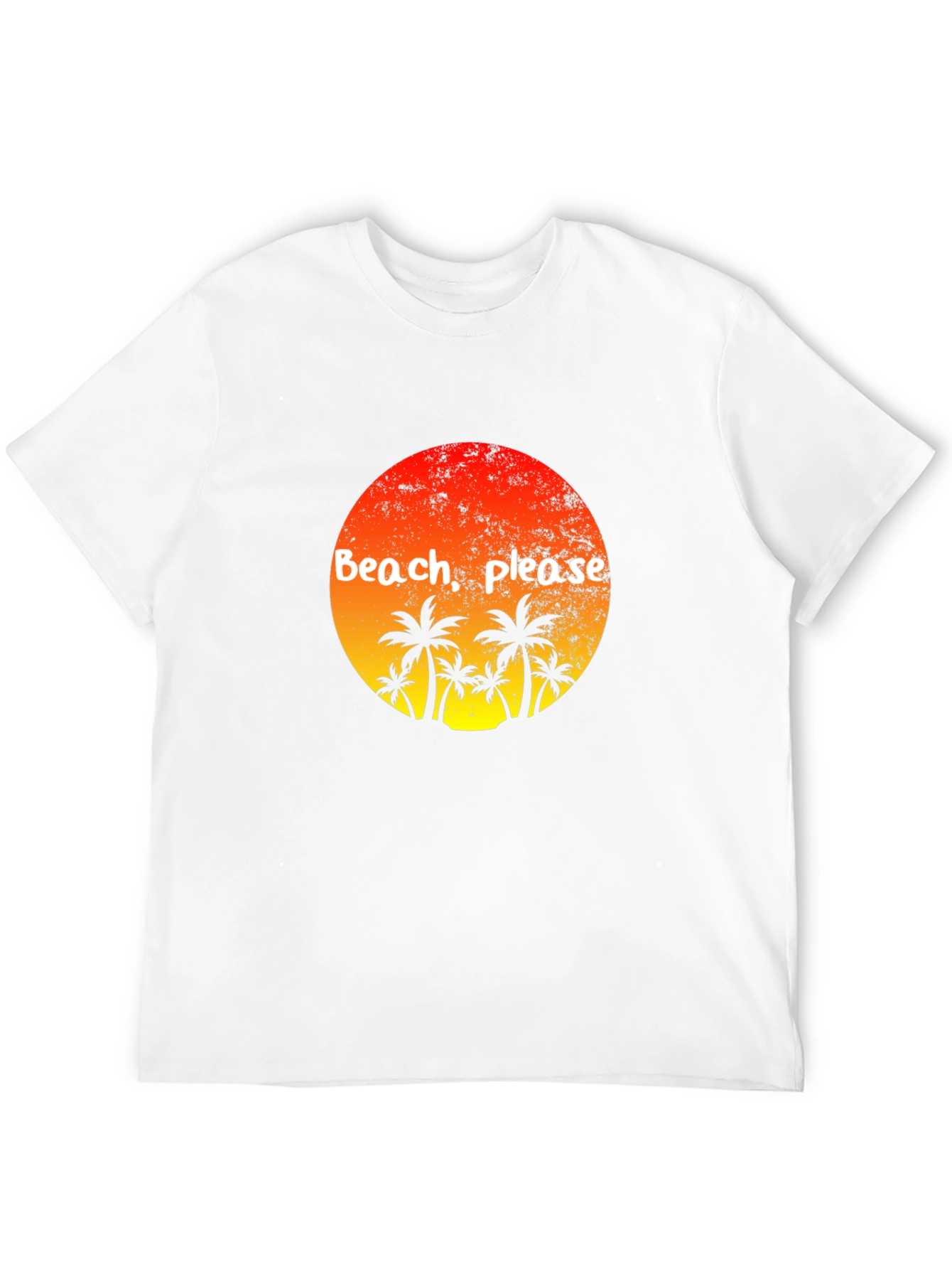 Black Beach Please Palm Tree T-Shirt - Tropical Vibes view 12