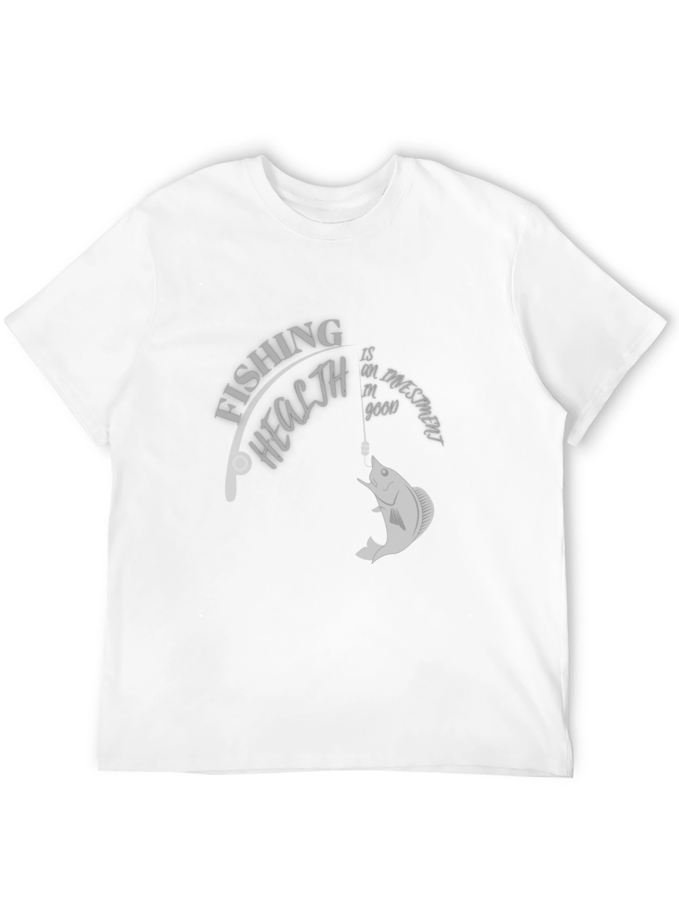Black Fishing is an Investment in Good Health T-Shirt view 12