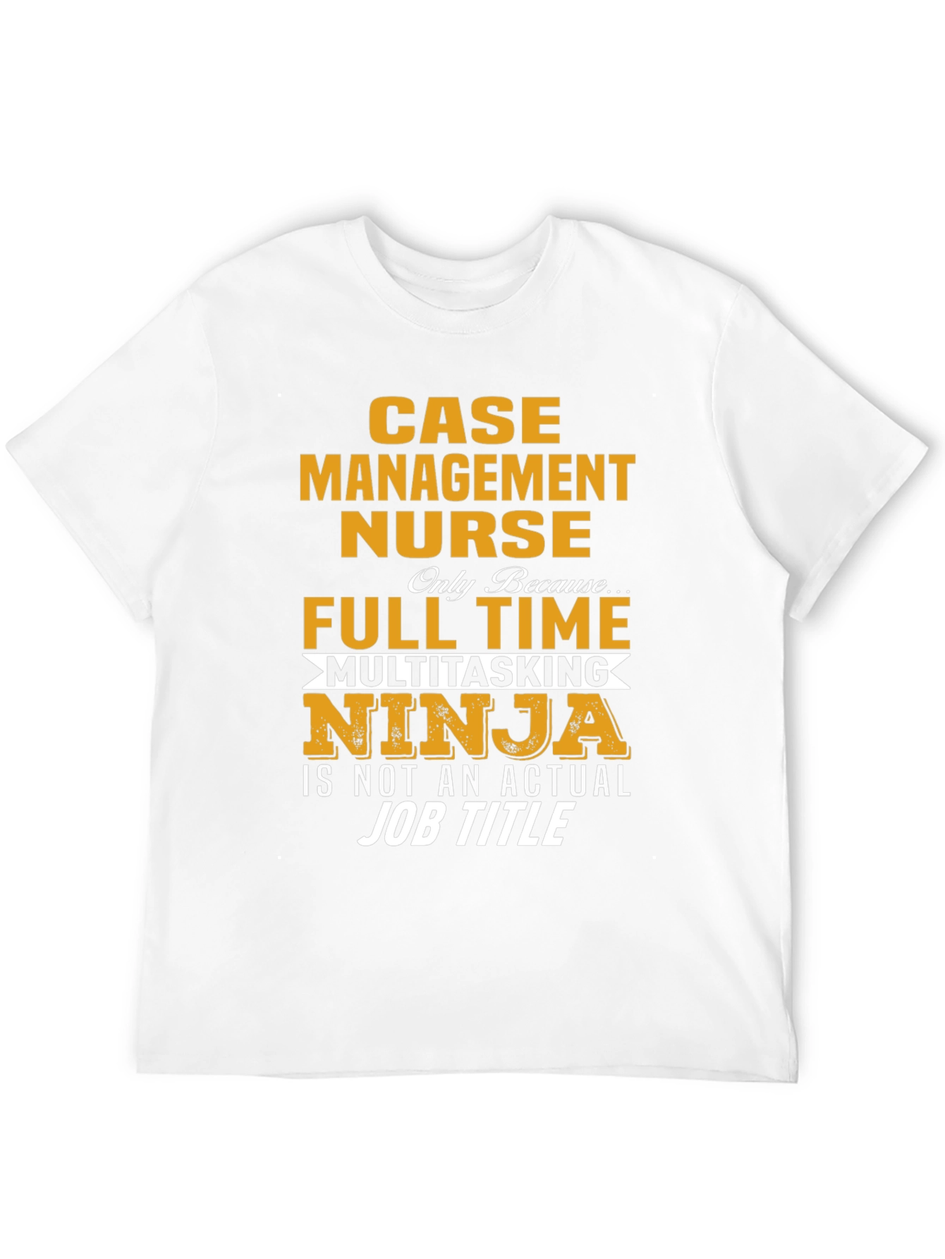 Black Case Management Nurse T-Shirt - Multitasking Ninja view 12