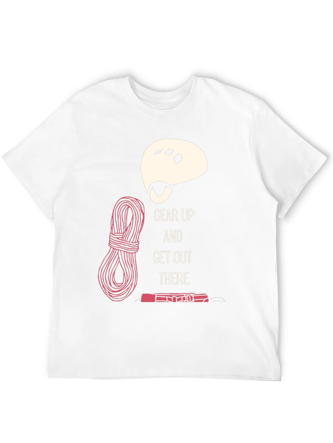 Black Climbing Gear Up T-Shirt Adventure view 12