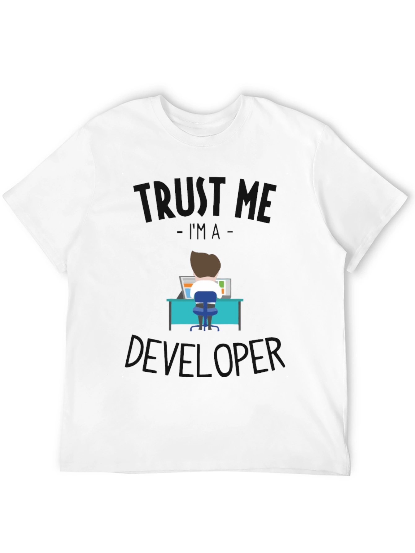 Black True Developer Black Tee view 12