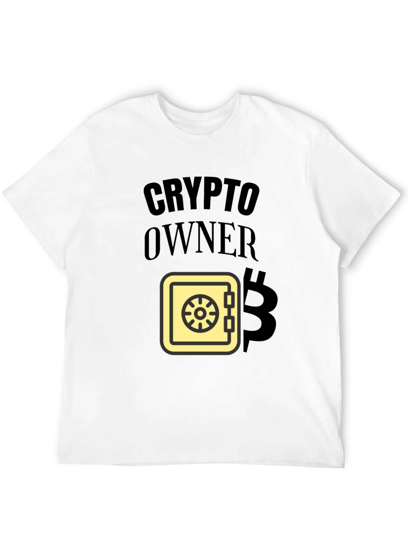 Black Crypto Owner T-Shirt - Bitcoin Enthusiast Style view 12