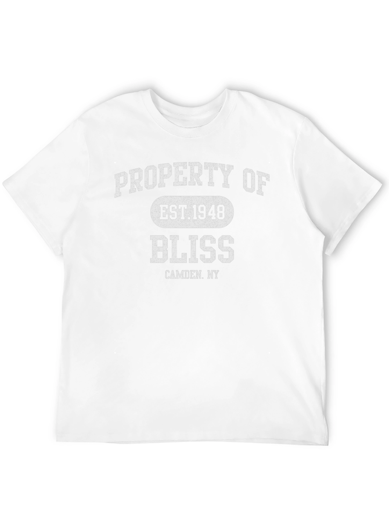 Black Property Of Bliss EST. 1948 Black Graphic T-Shirt view 12