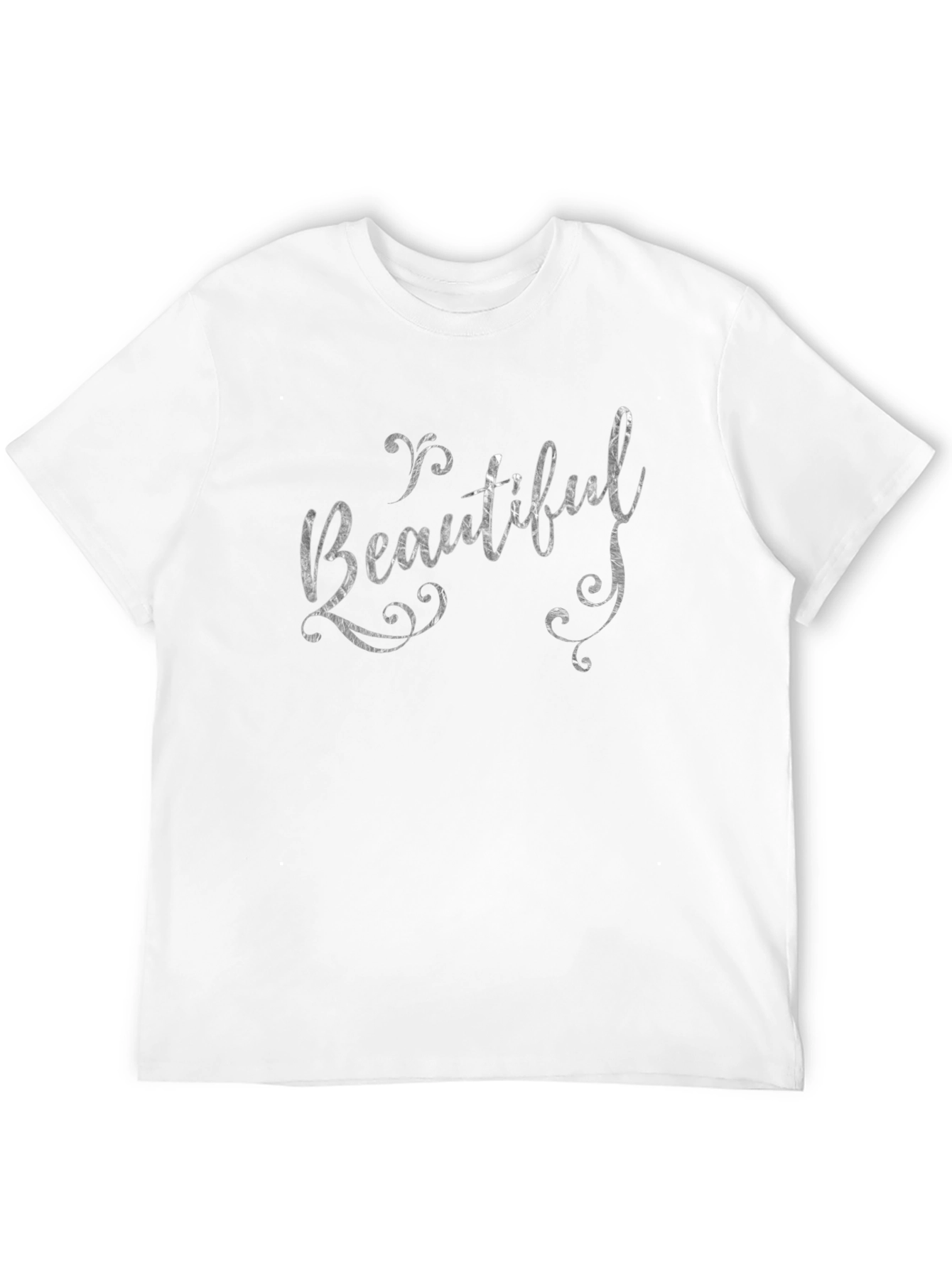 Black Beautiful Graphic Tee - Stylish Black Cotton Shirt view 12