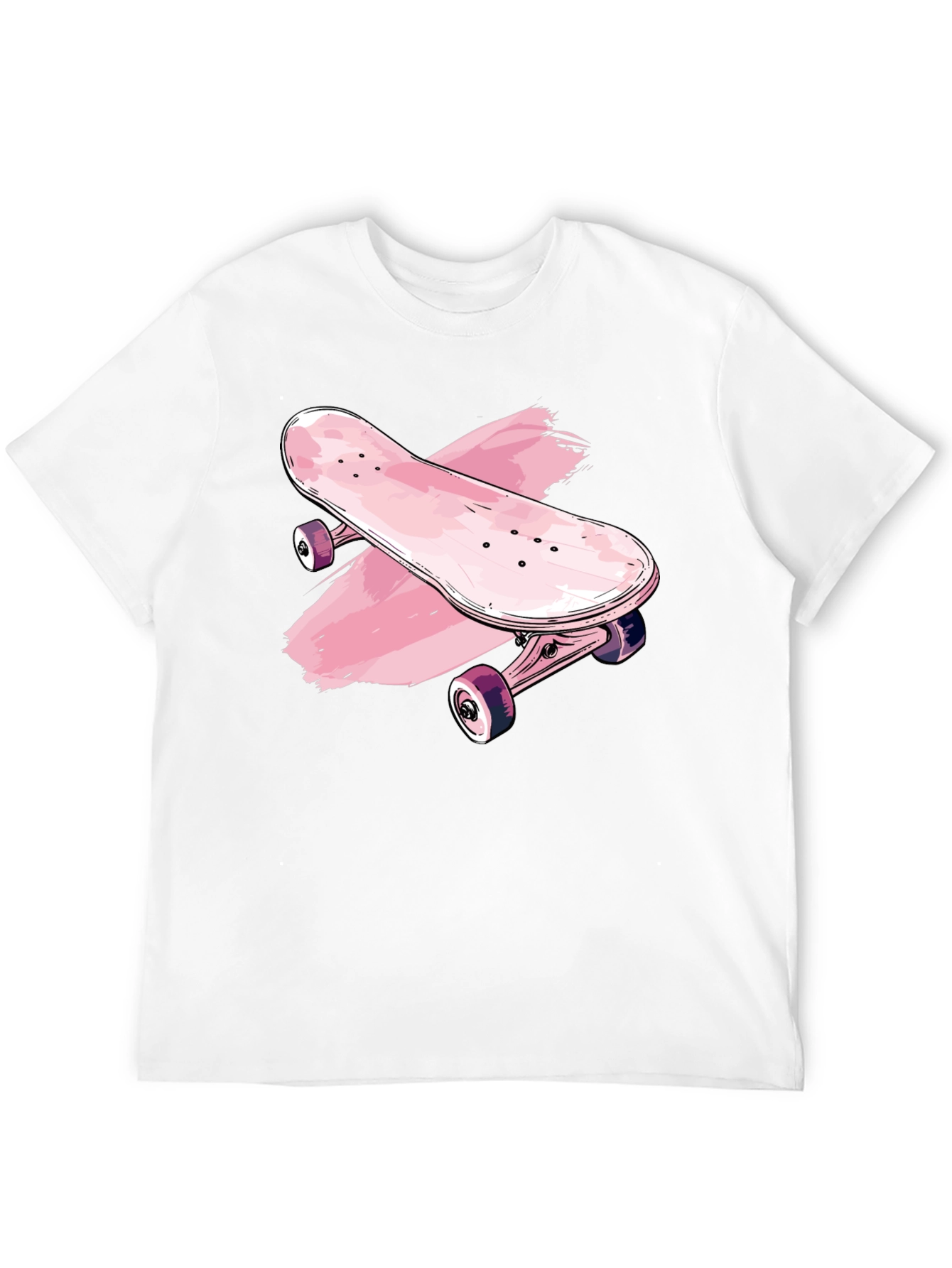 Black Skateboard Graphic Tee - Trendy Black T-Shirt view 12