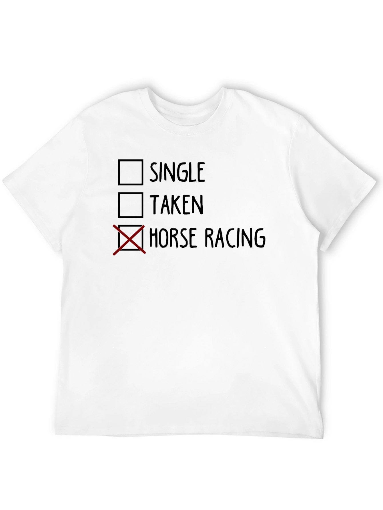 Black Horse Racing Choice T-Shirt view 12