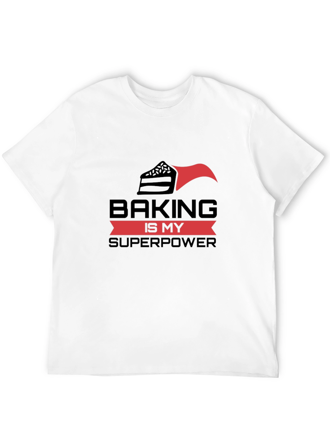 Black Baking is My Superpower Graphic Tee view 12