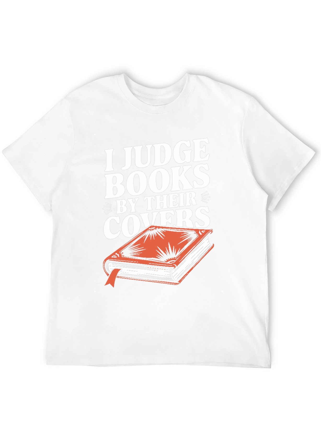Black I Judge Books By Their Covers T-Shirt view 12