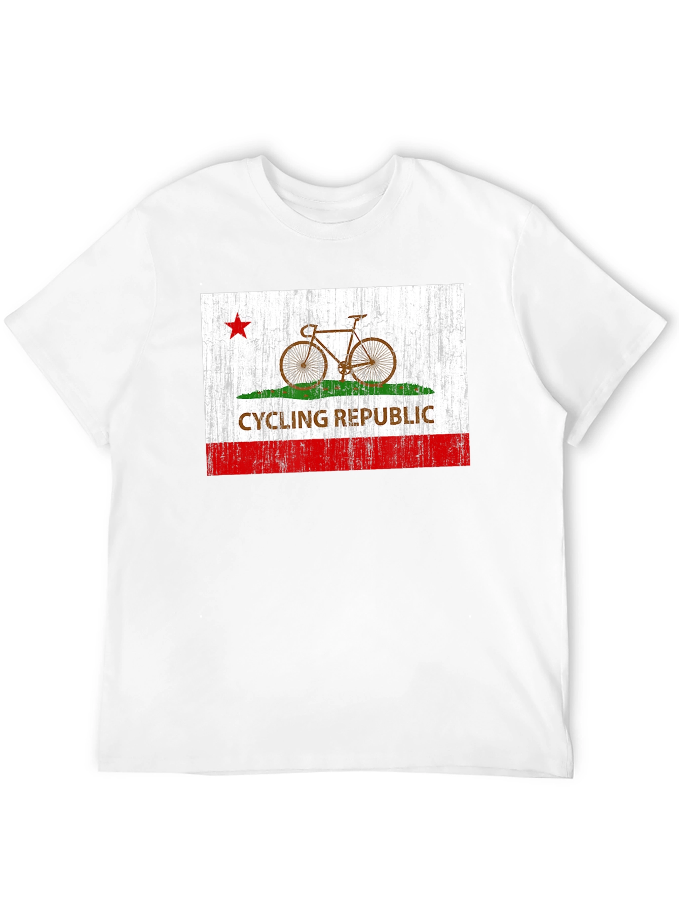 Black Cycling Republic Graphic Tee - Black Cotton T-Shirt view 12