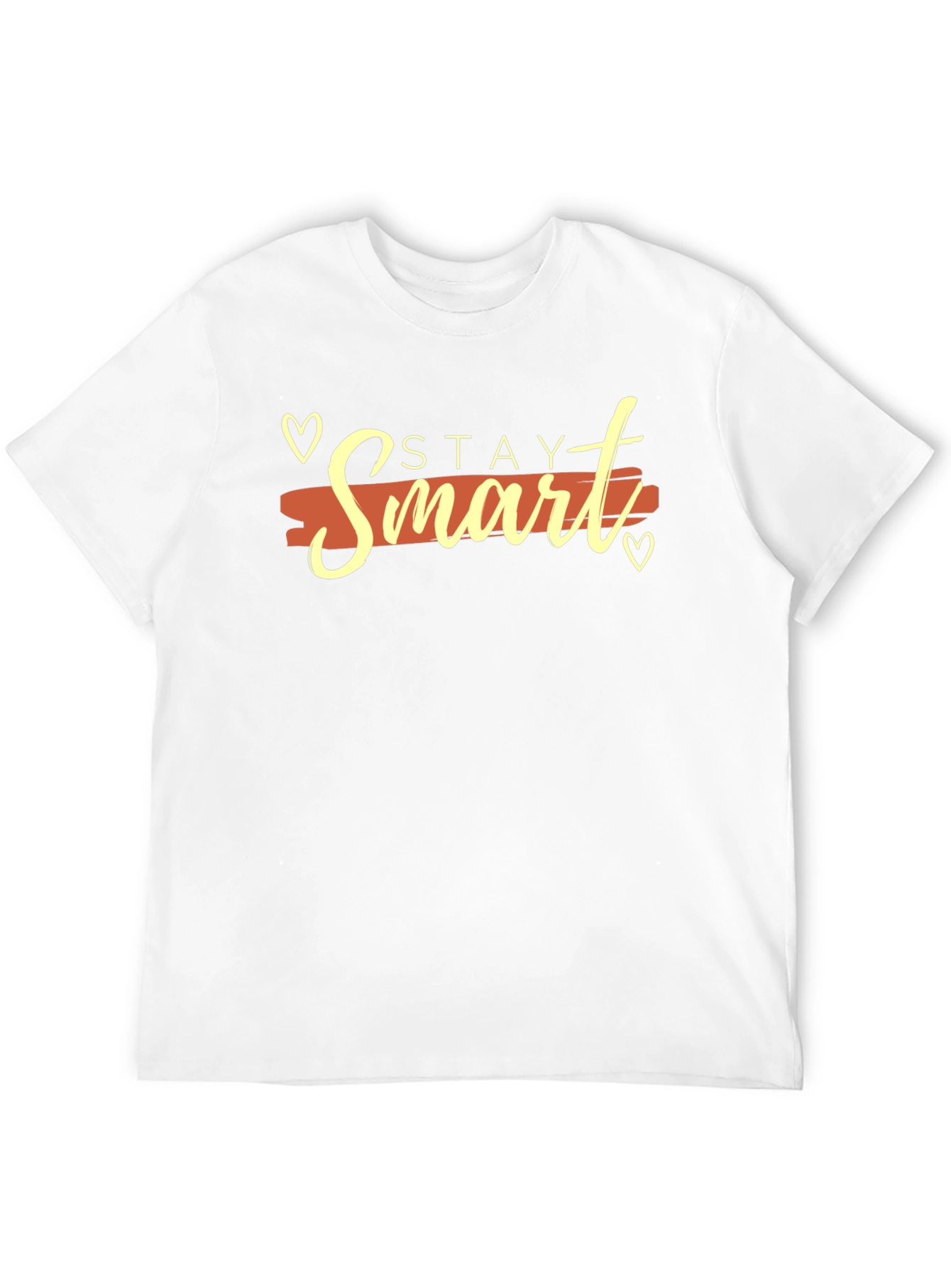 Black Stay Smart Graphic T-Shirt view 12