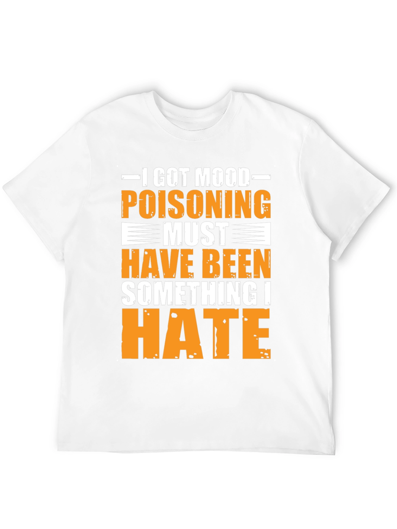 Black Mood Poisoning Funny Graphic T-Shirt view 12