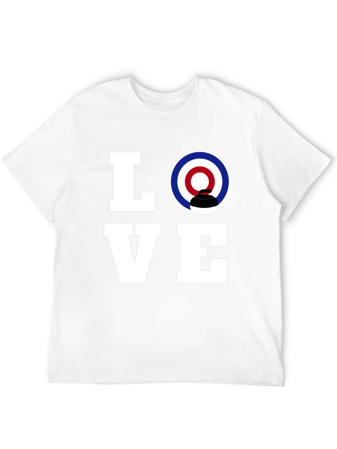 Black Love Curling T-Shirt - Unique Graphic Tee view 12