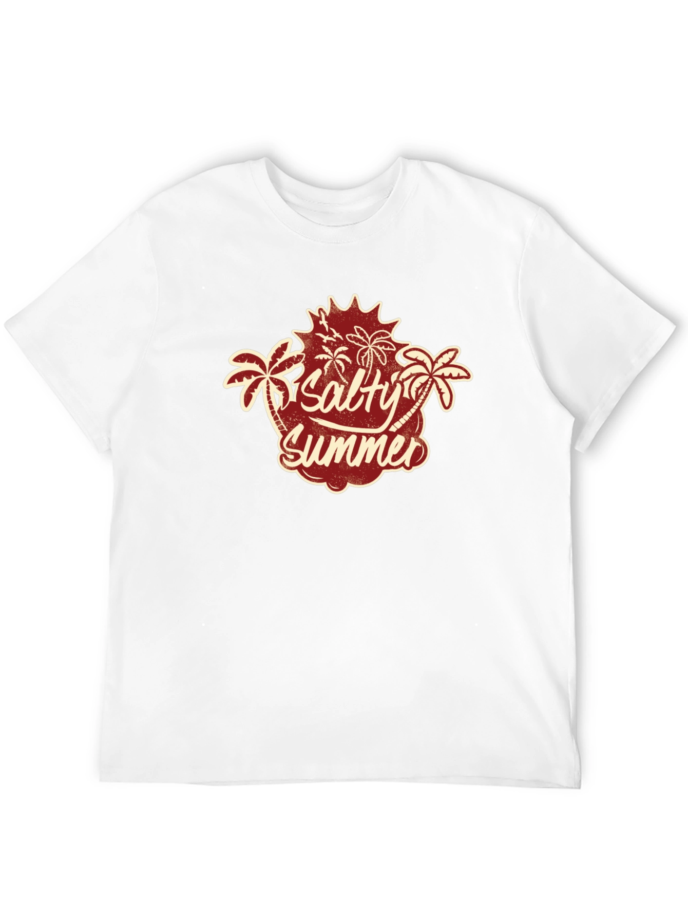 Black Salty Summer Graphic Tee - Black Short Sleeve Shirt view 12