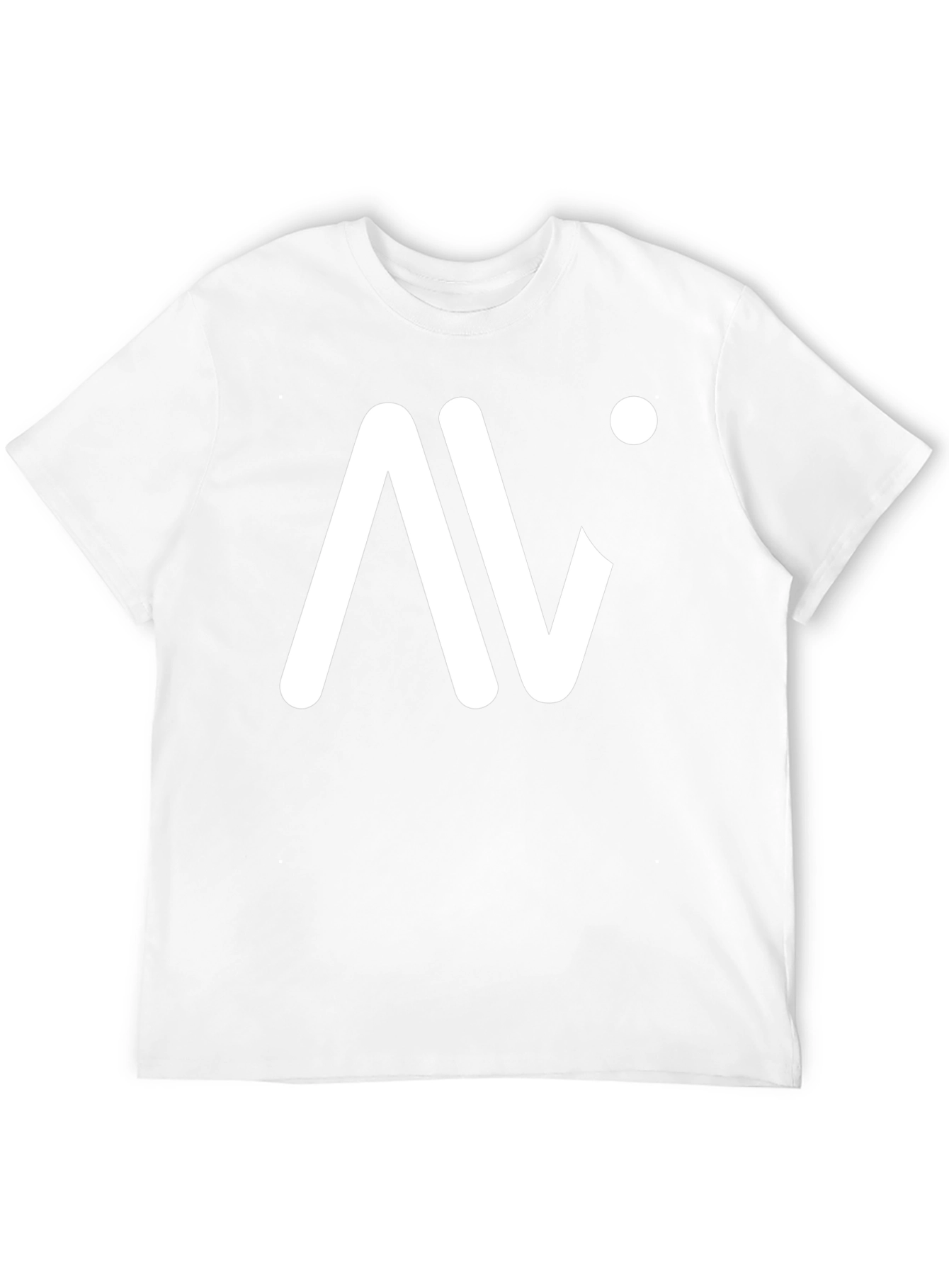 Black Modern Graphic Tee - Black Cotton Blend Casual Wear view 12