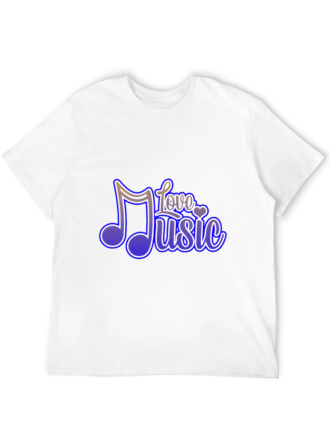 Black Love Music Graphic Tee - Soft Black T-Shirt view 12