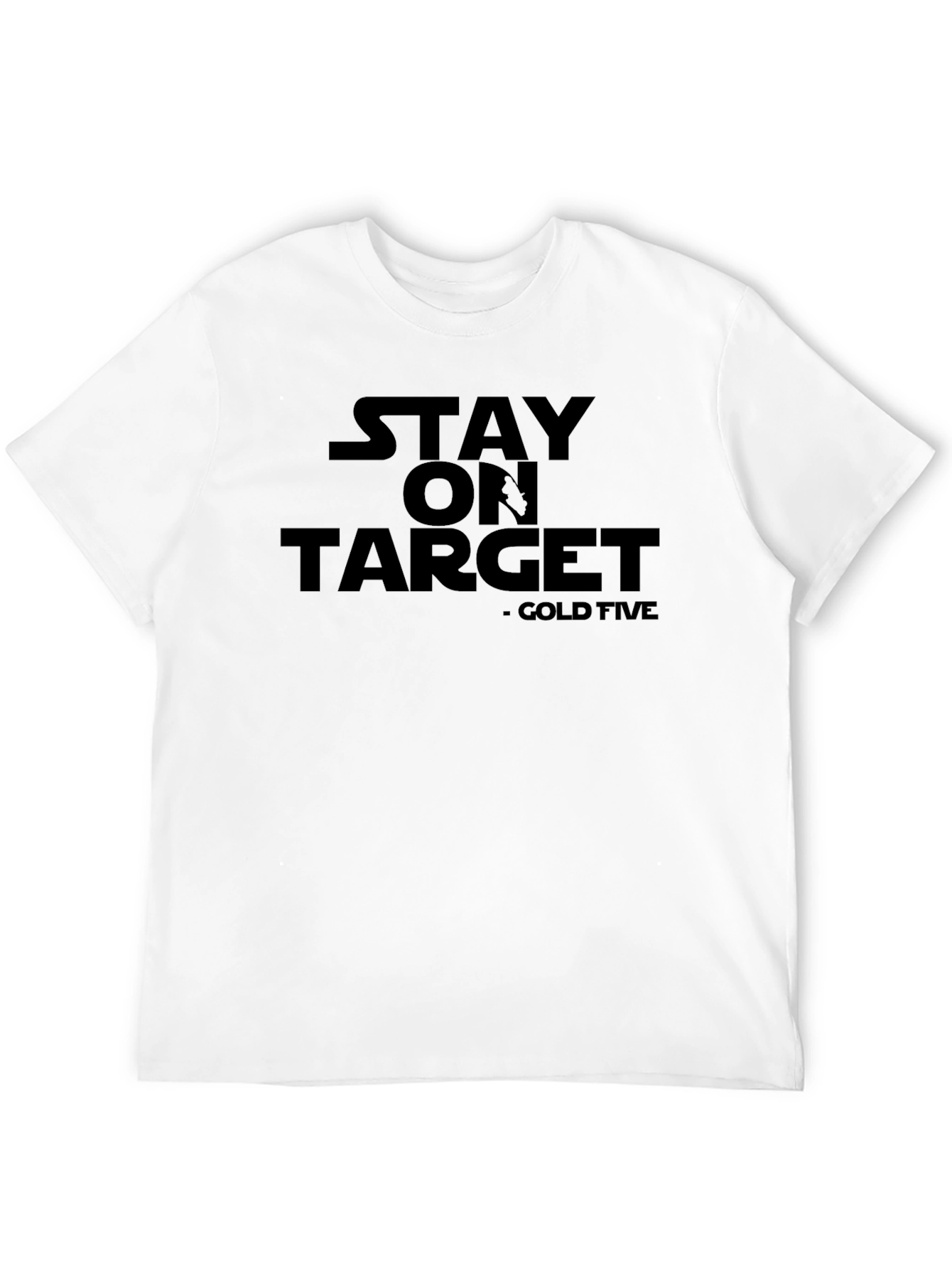 Black Stay On Target T-Shirt view 12