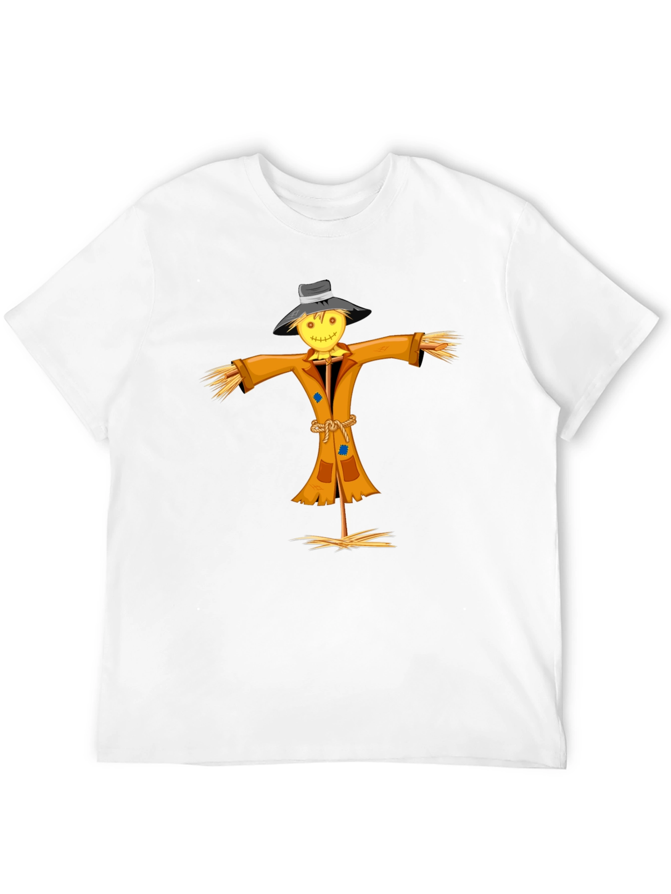Scarecrow Graphic Tee - Unique Halloween Shirt - 12