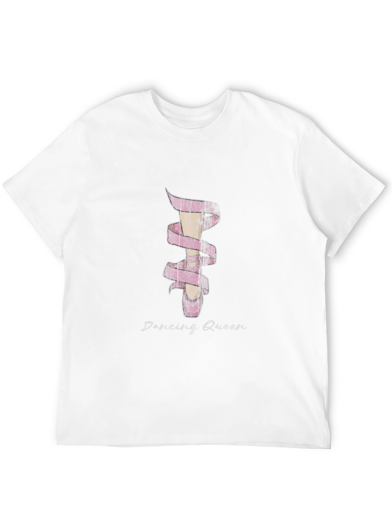 Black Dancing Queen T-Shirt - Ballet Shoe Graphic Tee view 12