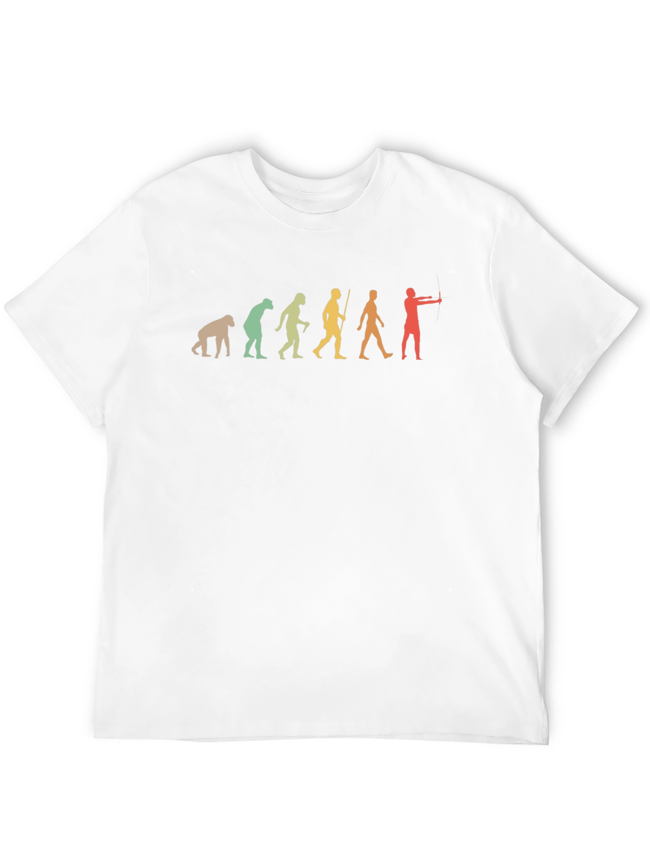 Black Evolution of Archery T-Shirt - Fun & Unique Design view 12