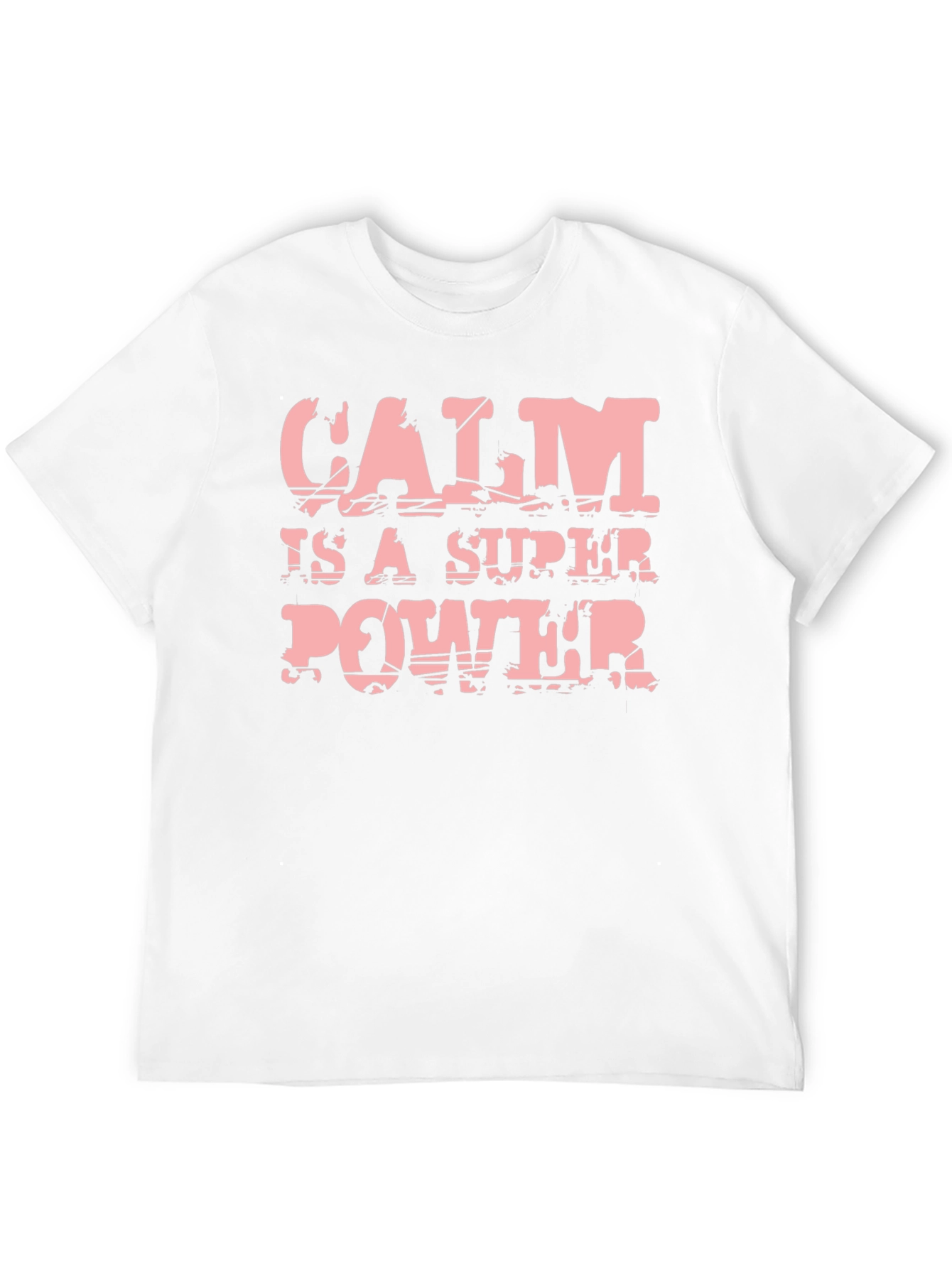 Black Calm is a Super Power T-Shirt view 12