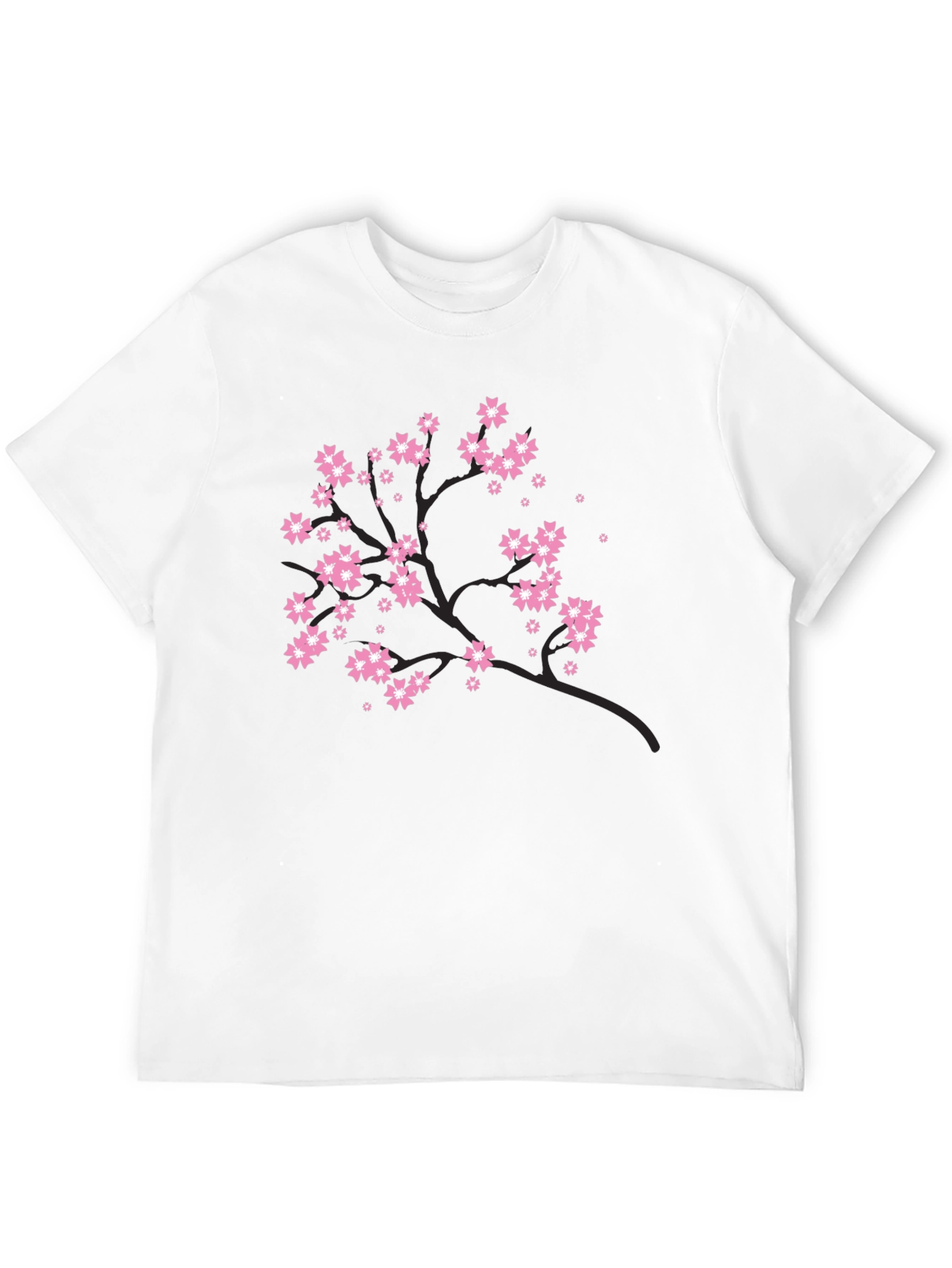 Black Blossom Tree Graphic Tee - Black view 12