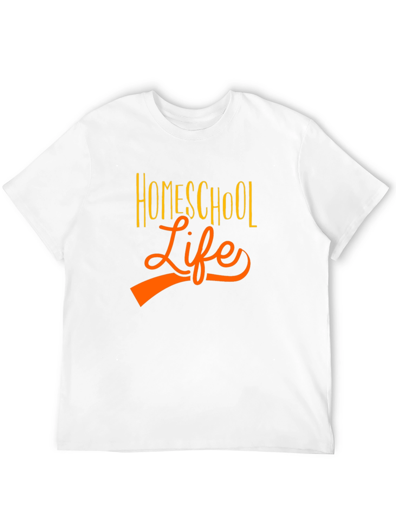 Black Homeschool Life T-Shirt - Black Casual Tee view 12