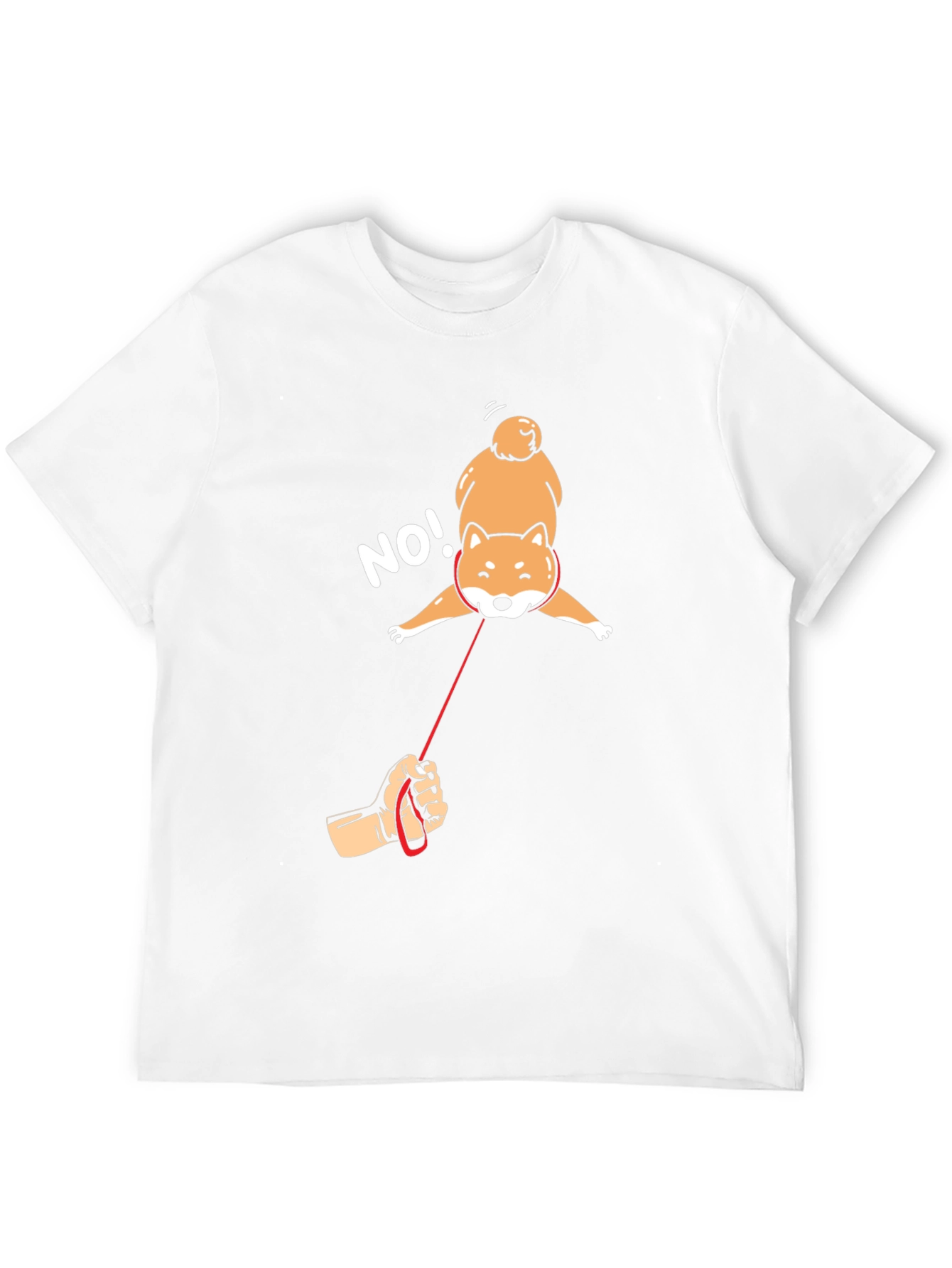 Black Stubborn Shiba Inu T-Shirt - Funny Dog Design view 12