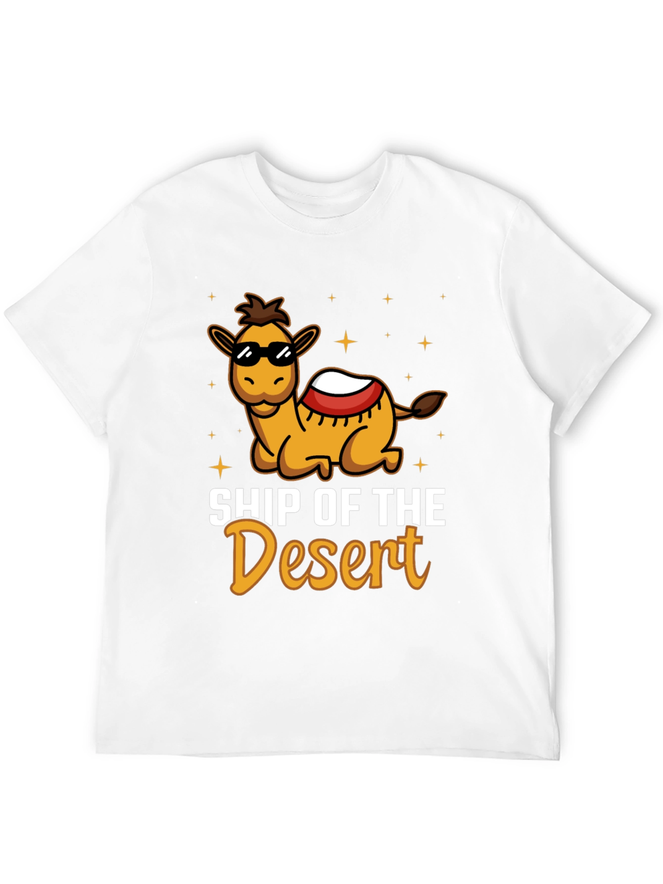 Black Cool Camel "Ship of the Desert" Graphic Tee view 12