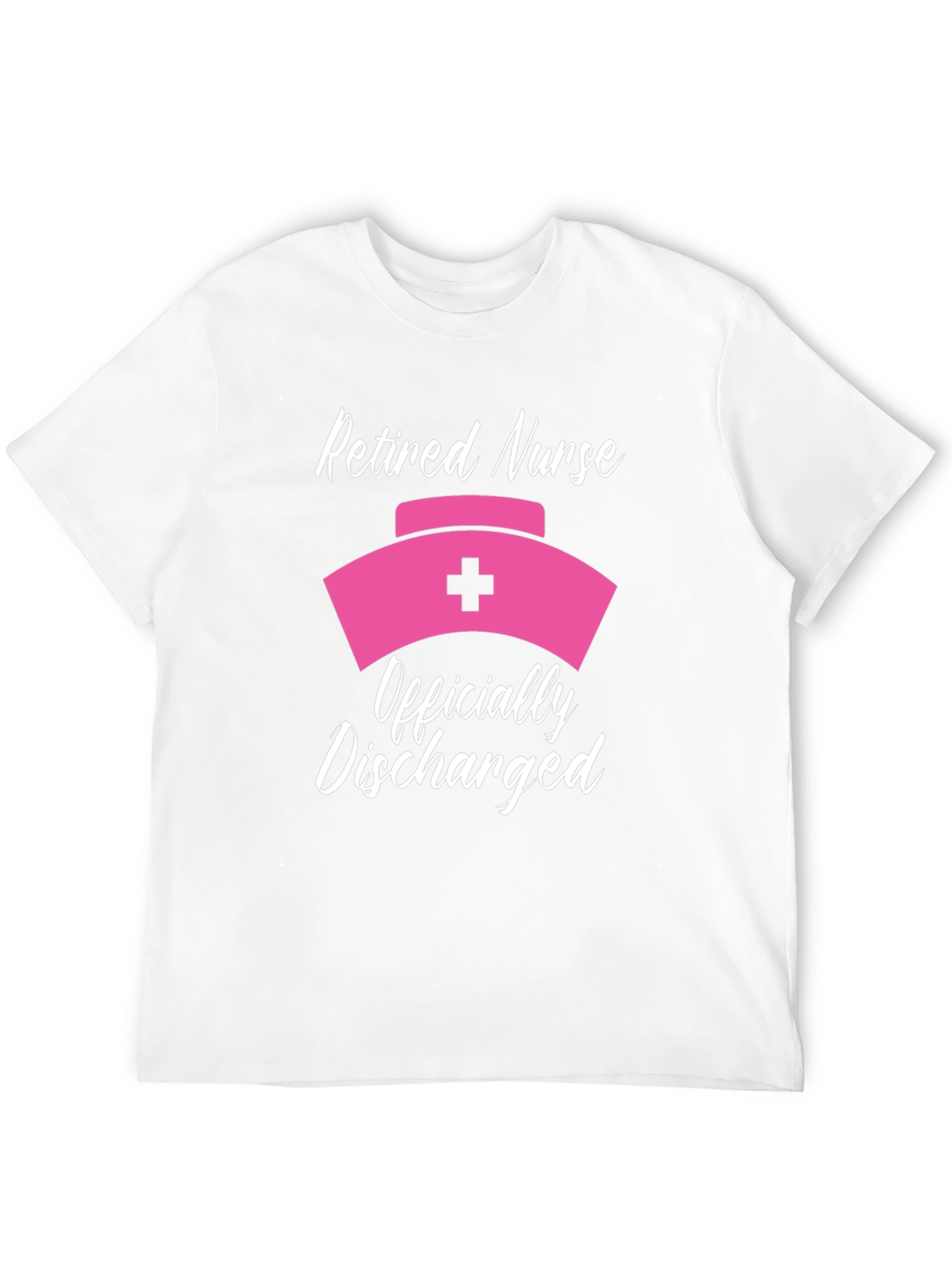 Black Retired Nurse Officially Discharged T-Shirt view 12