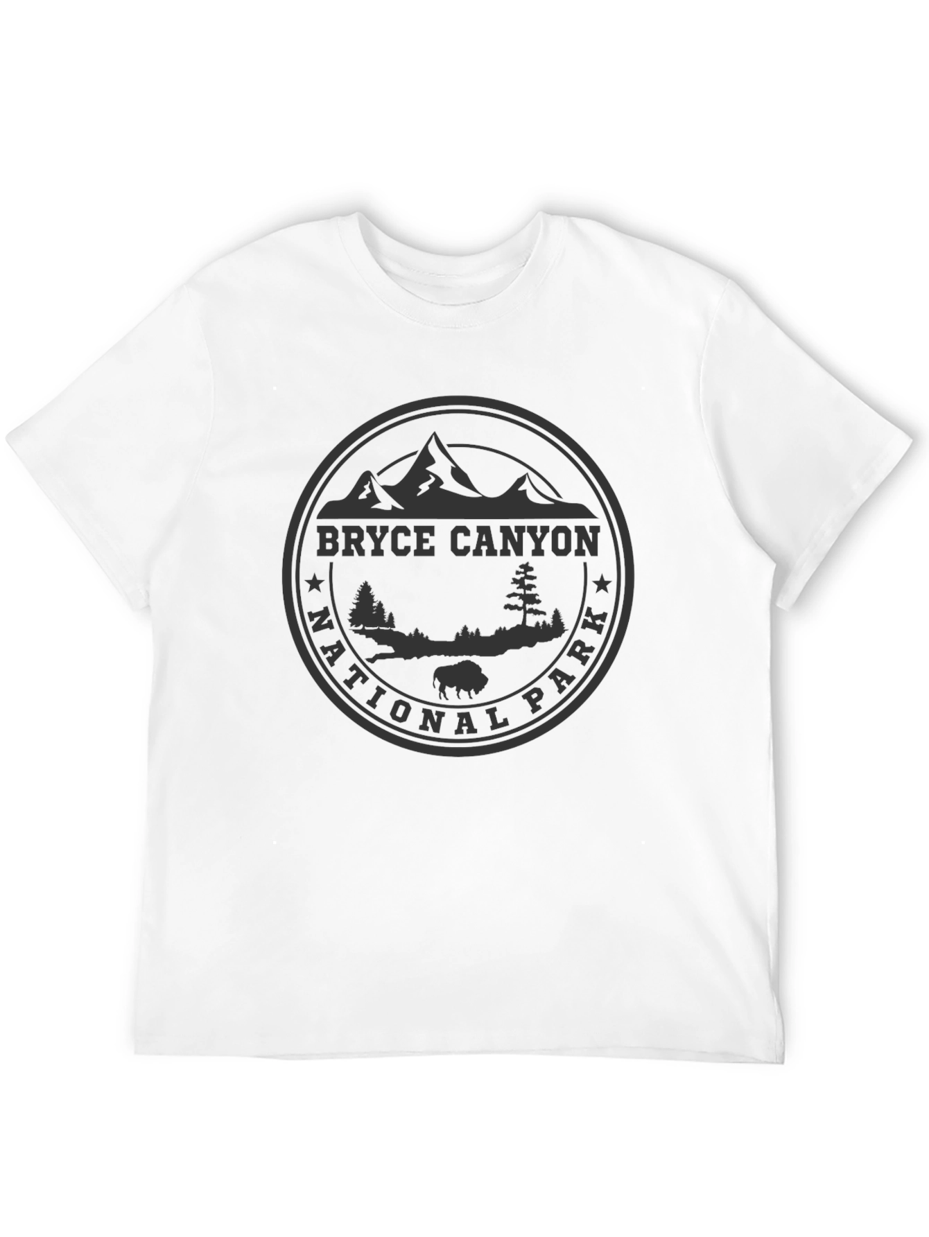 Black Bryce Canyon National Park Black T-Shirt view 12
