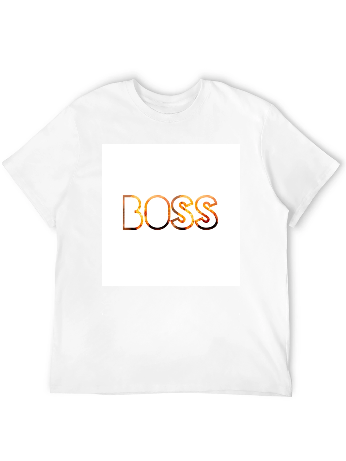 Black Boss Graphic Tee - Modern Men's Black T-Shirt view 12