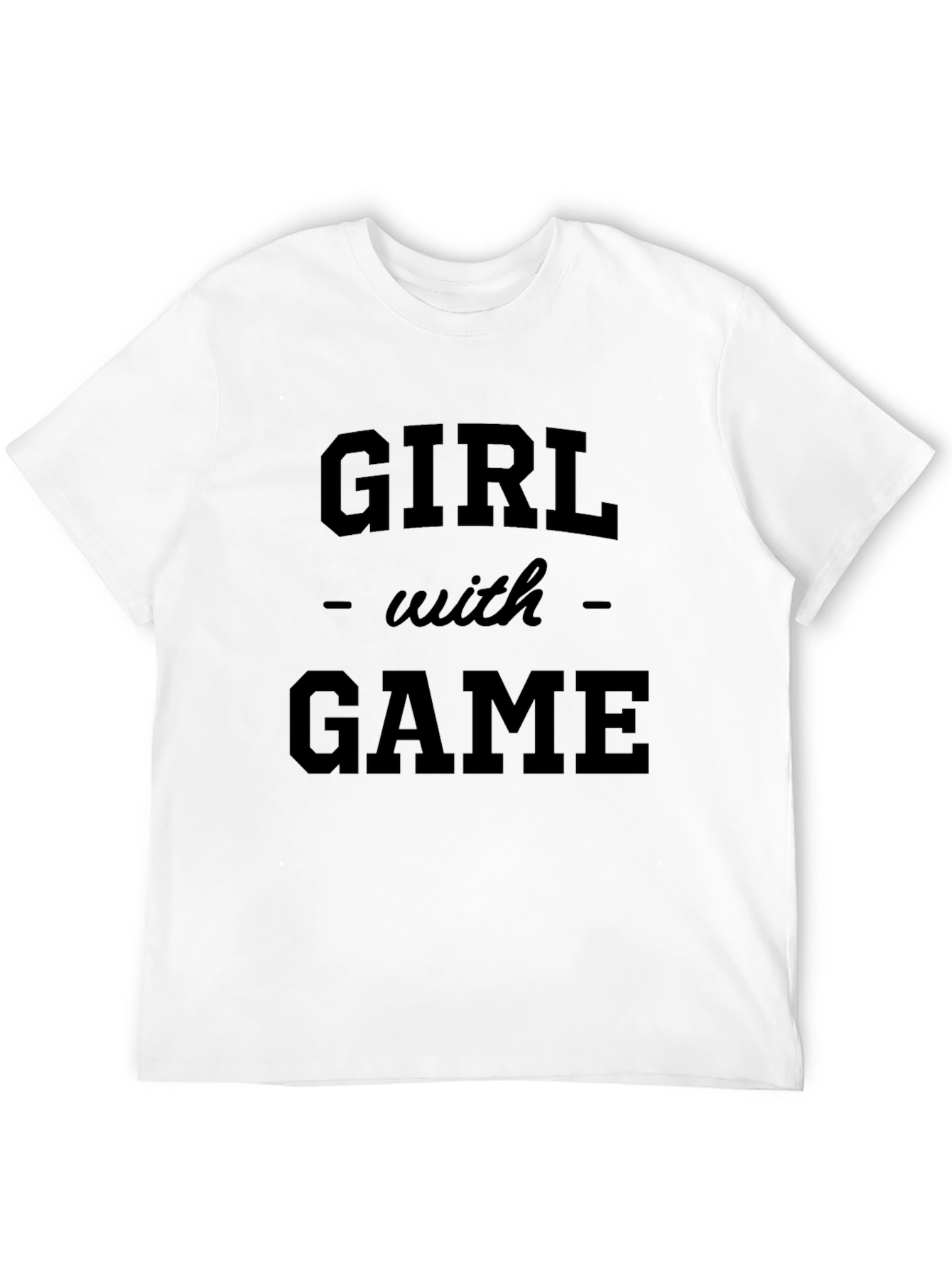 Black Girl with Game Graphic Tee - Stylish Comfort view 12