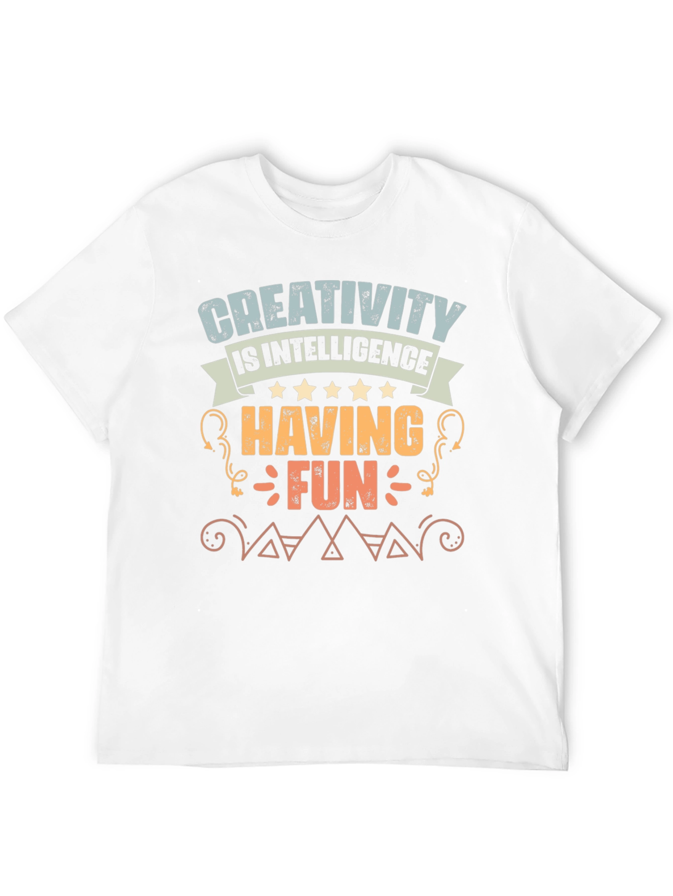 Black Creativity is Intelligence Graphic T-Shirt view 12