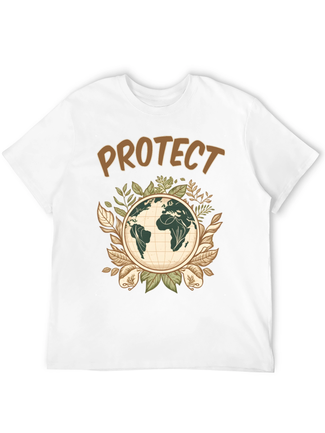 Black Protect Earth Graphic Tee view 12