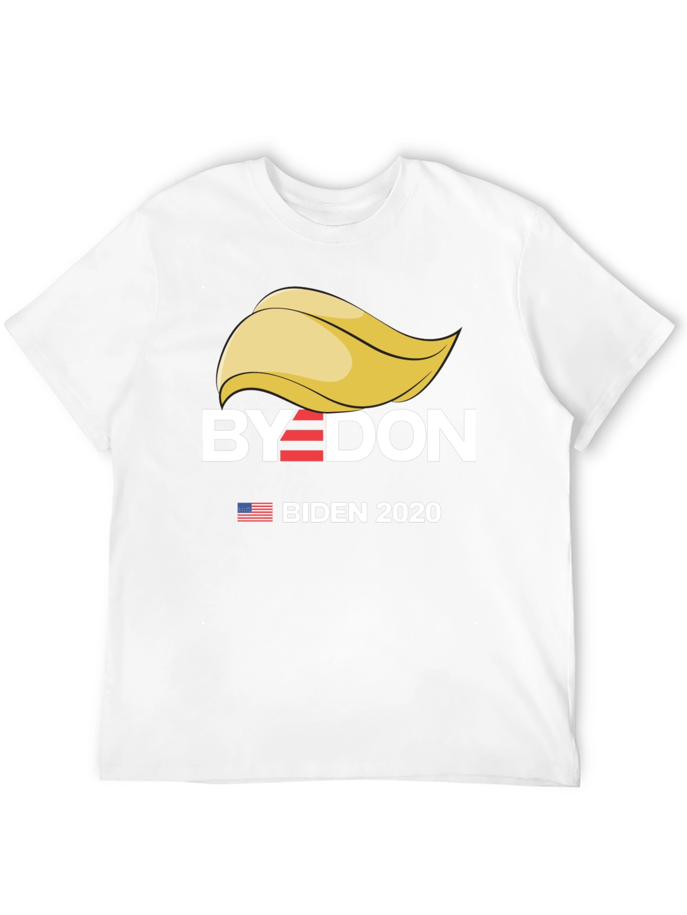 Black Byedon Anti-Trump T-Shirt view 12