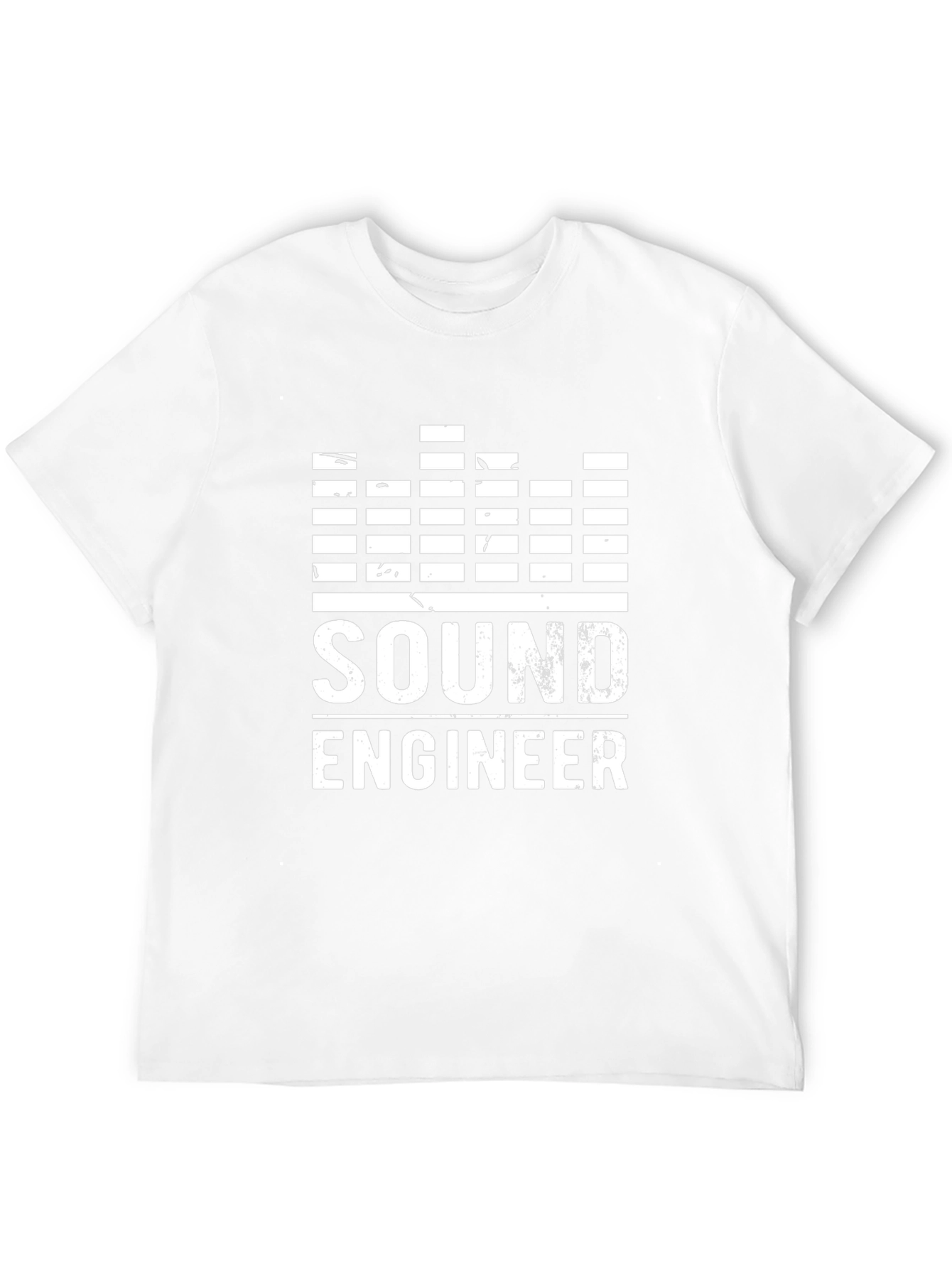 Black Sound Engineer Graphic Tee - Black view 12