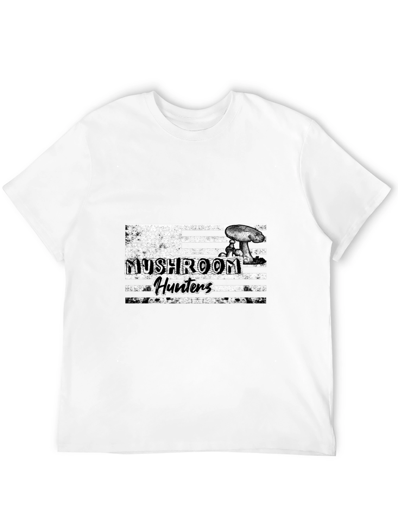Mushroom Hunters American Flag T-Shirt - 12