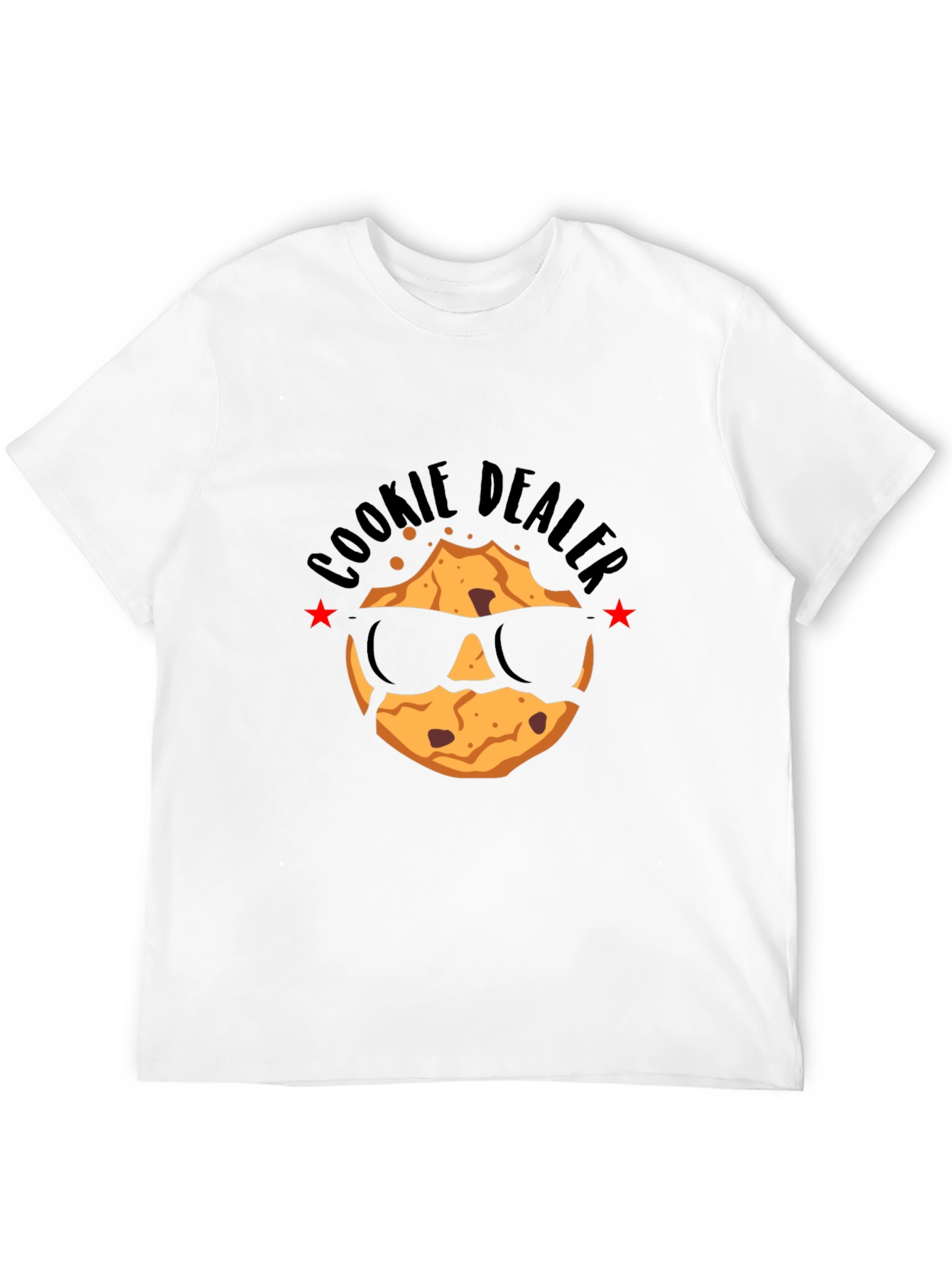 Black Cookie Dealer Graphic T-Shirt - Cool & Unique Design view 12