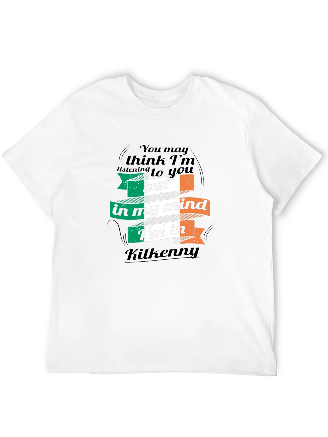 Black Kilkenny Ireland Mind T-Shirt Funny Irish Pride Tee view 12