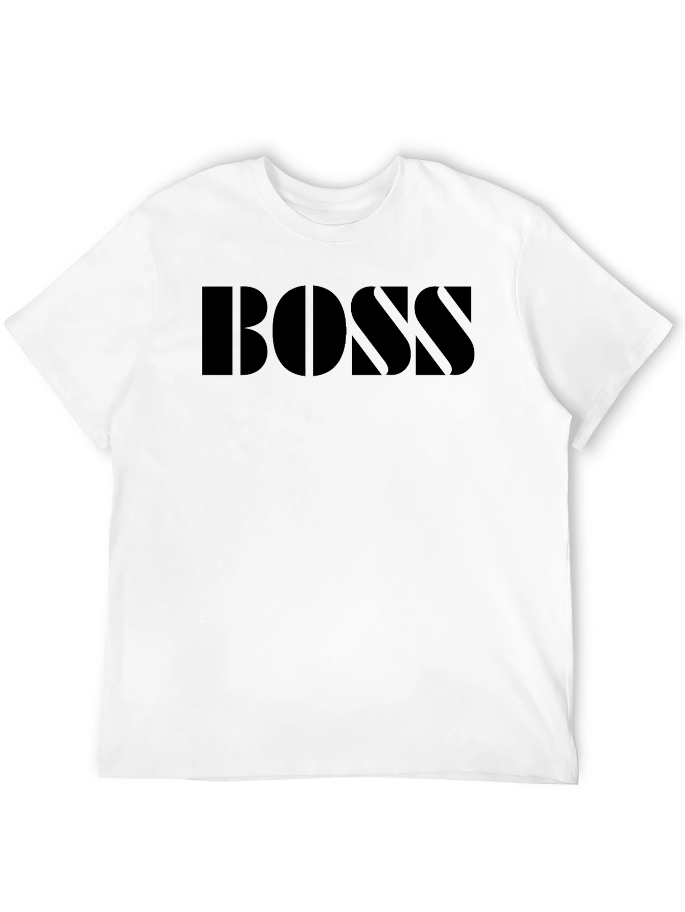 Black BOSS Graphic Tee - Men's Black T-Shirt view 12