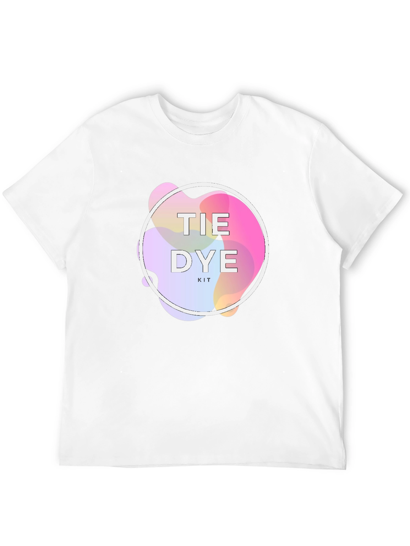 Black Tie Dye Kit T-Shirt - Trendy DIY Fashion view 12