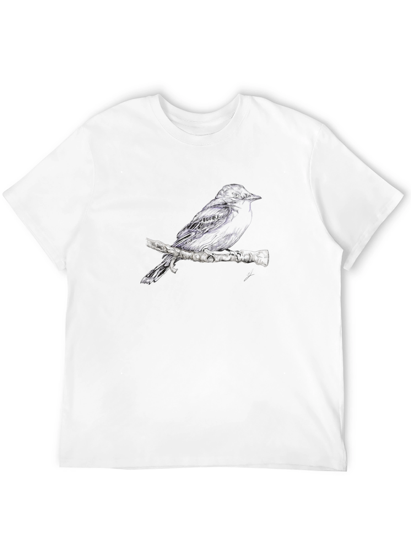 Black Raven Graphic Black T-Shirt view 12