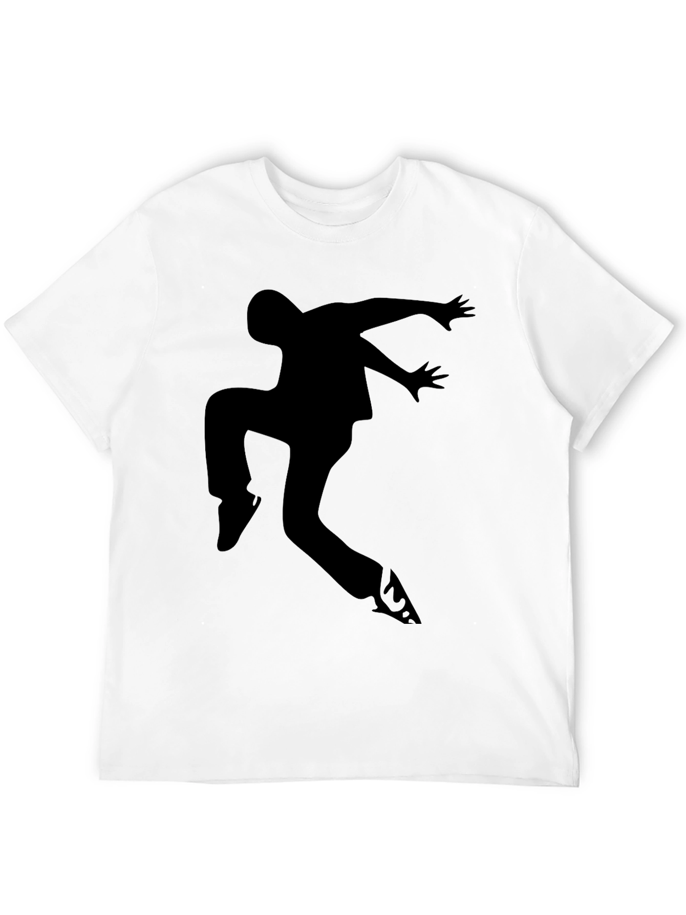 Black Black Dancer Silhouette Graphic Tee view 12