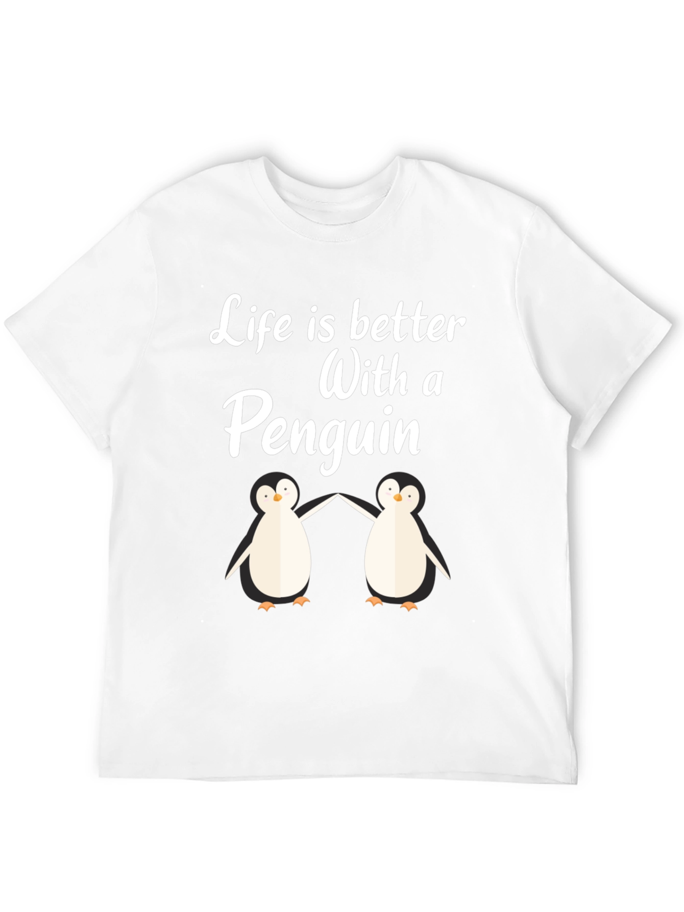 Black Life is Better With a Penguin Graphic T-Shirt view 12