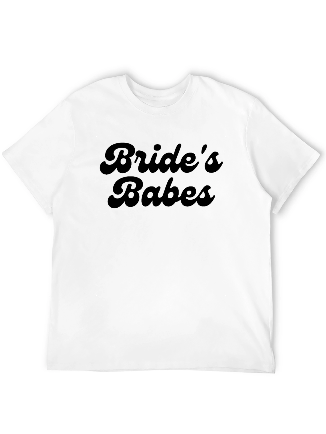 Black Bride's Babes Black Crew Neck T-Shirt view 12