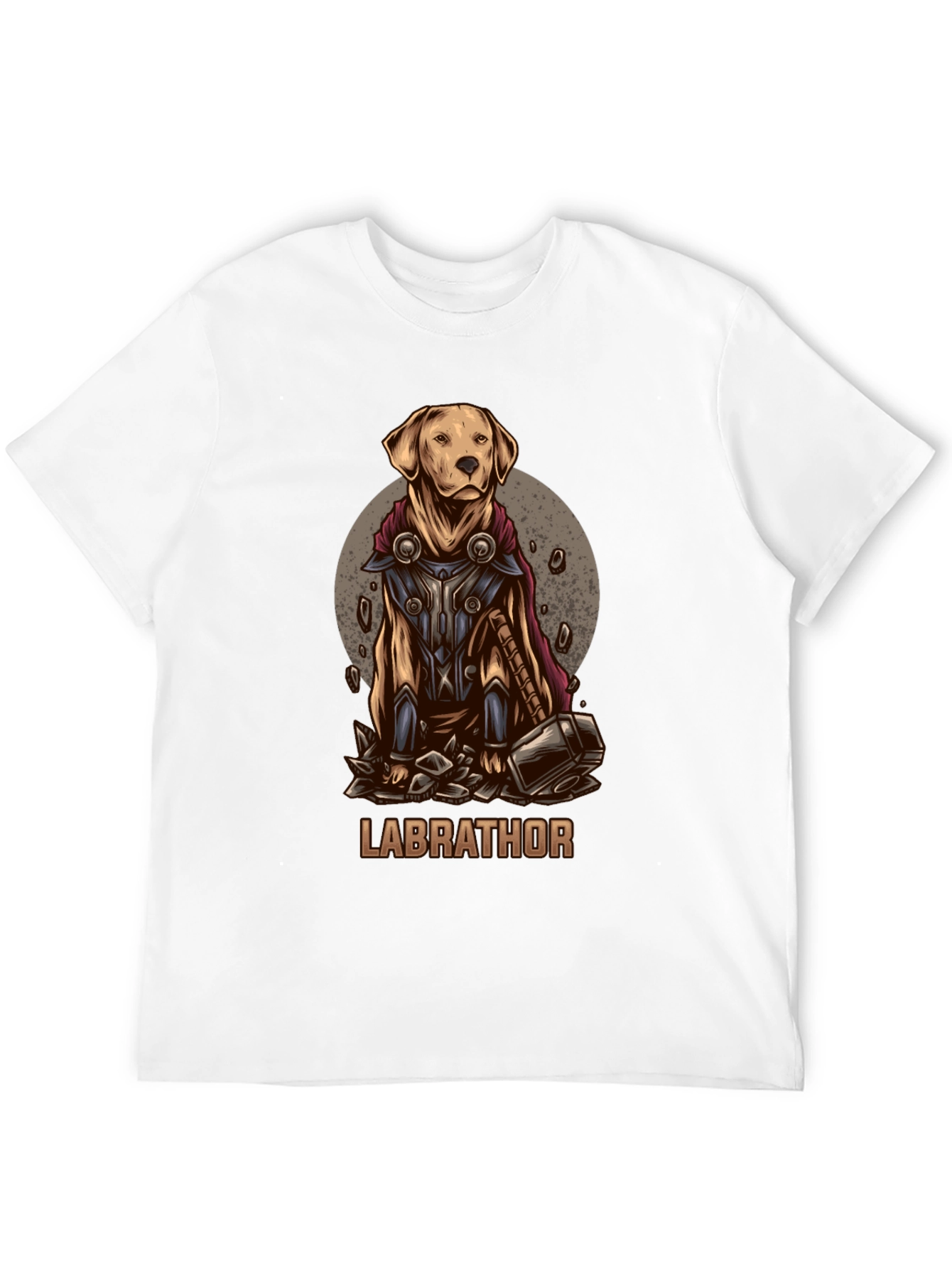 Black Labrathor Dog Graphic T-Shirt - Funny Pet Lover Tee view 12